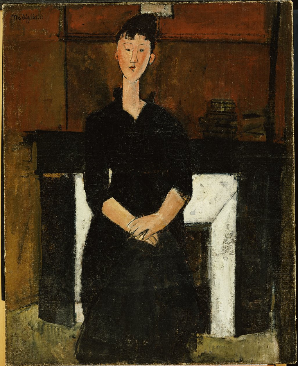 Femme assise près d