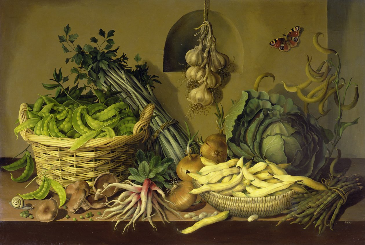 Chou, pois et haricots, 1998 - Amelia Kleiser