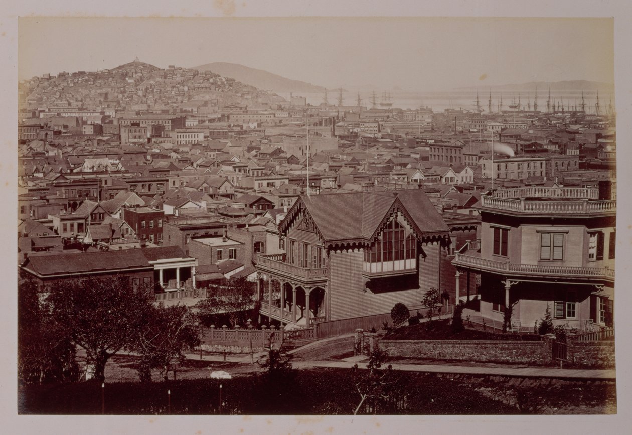 Vue de San Francisco, c.1875 - American Photographer