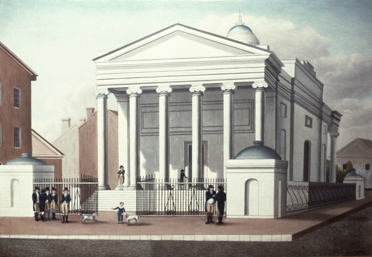 Banque de Pennsylvanie, c.1804 - American School