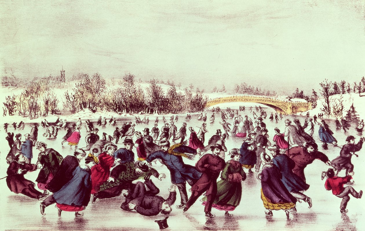 Central Park, Hiver : Le Carnaval de Patinage - American School