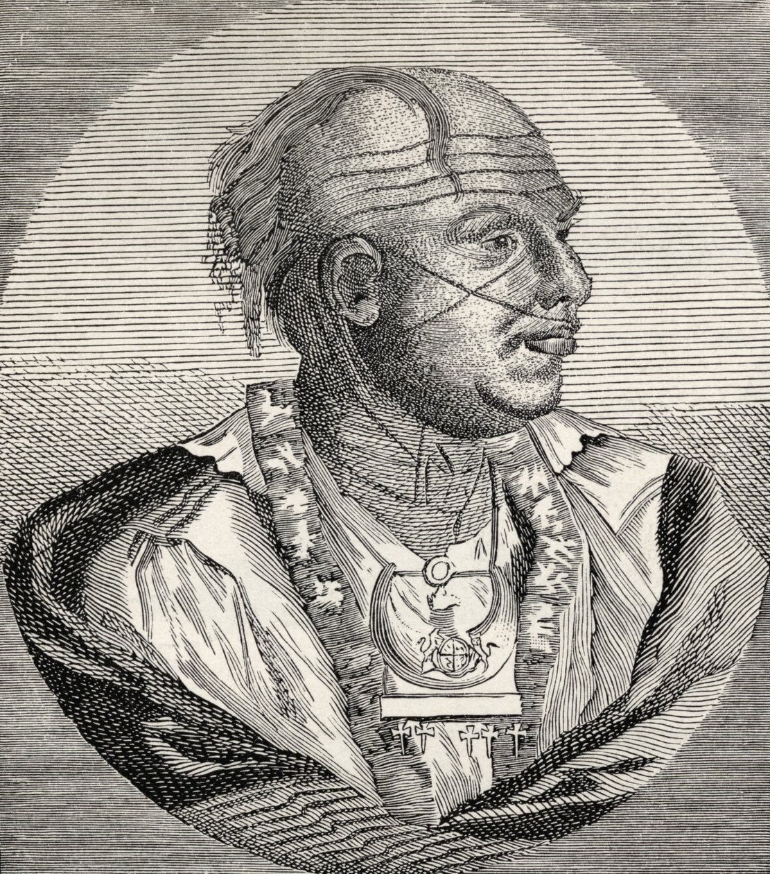 Outacite Ostenaco, gravure d