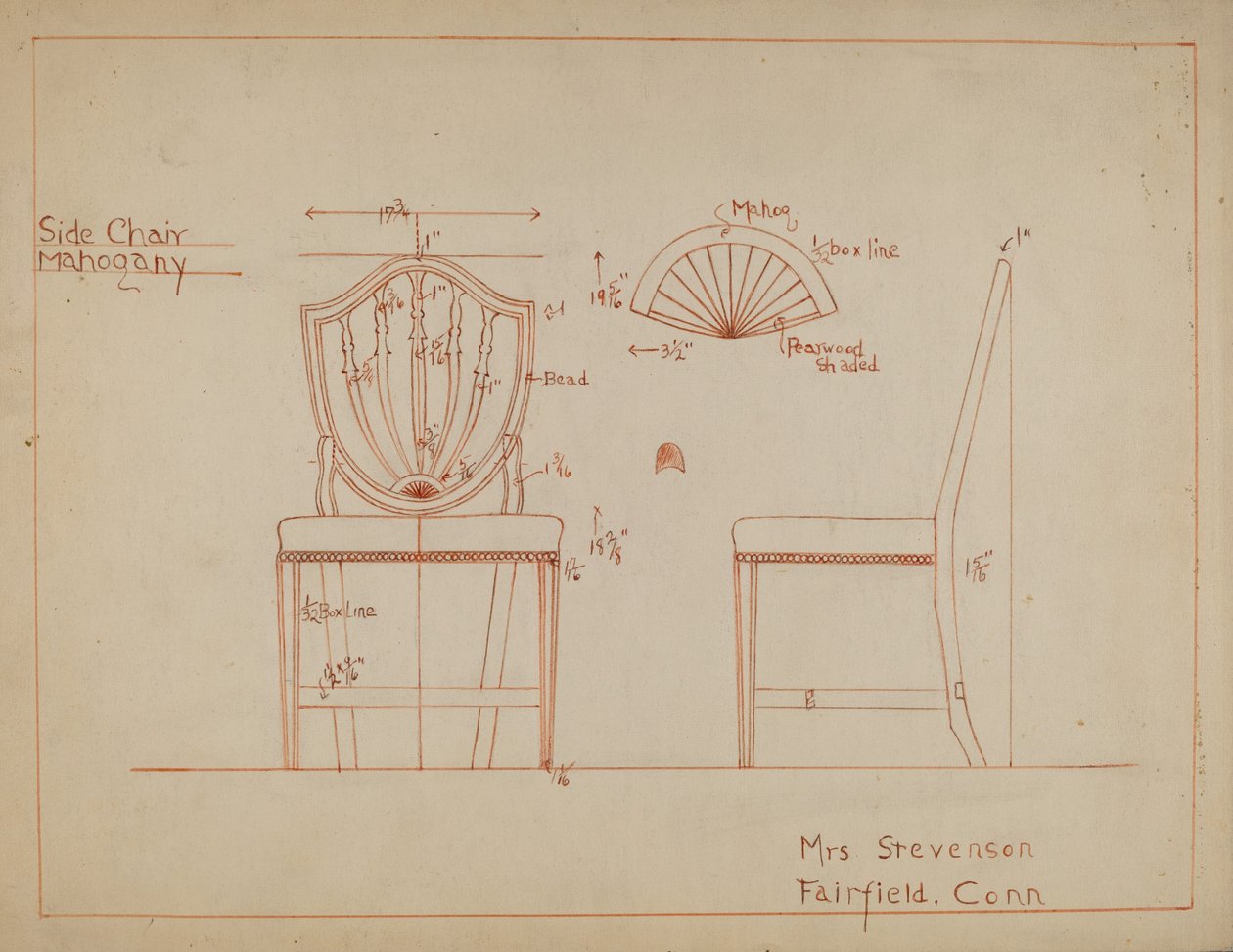 Chaise - American 20th Century