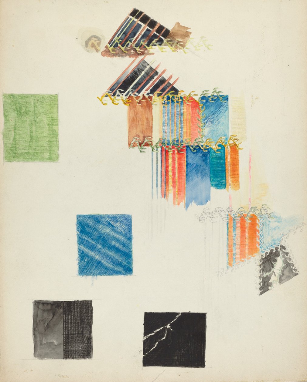 Broderie : Démonstration de Technique - American 20th Century