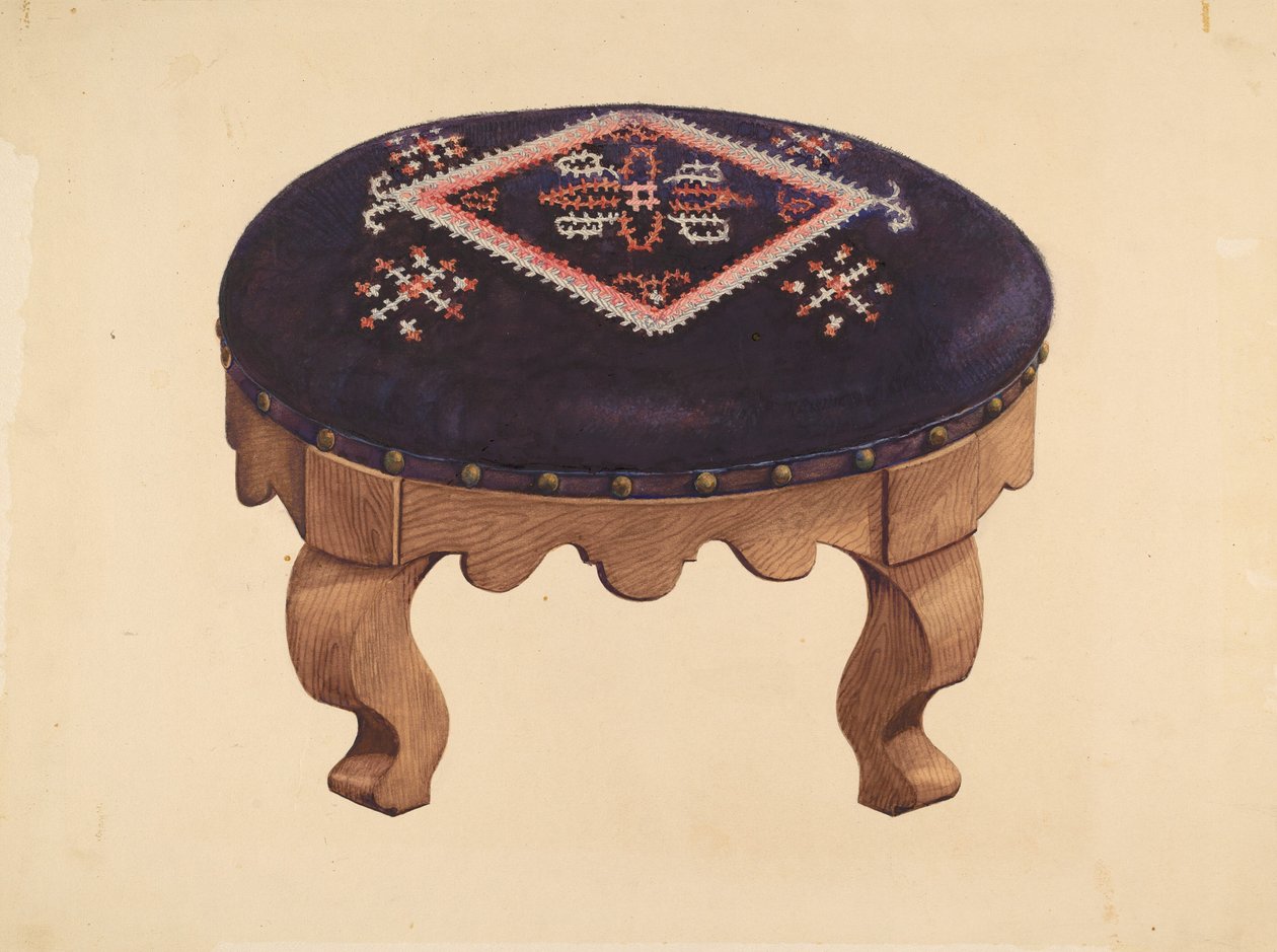 Repose-pieds - American 20th Century
