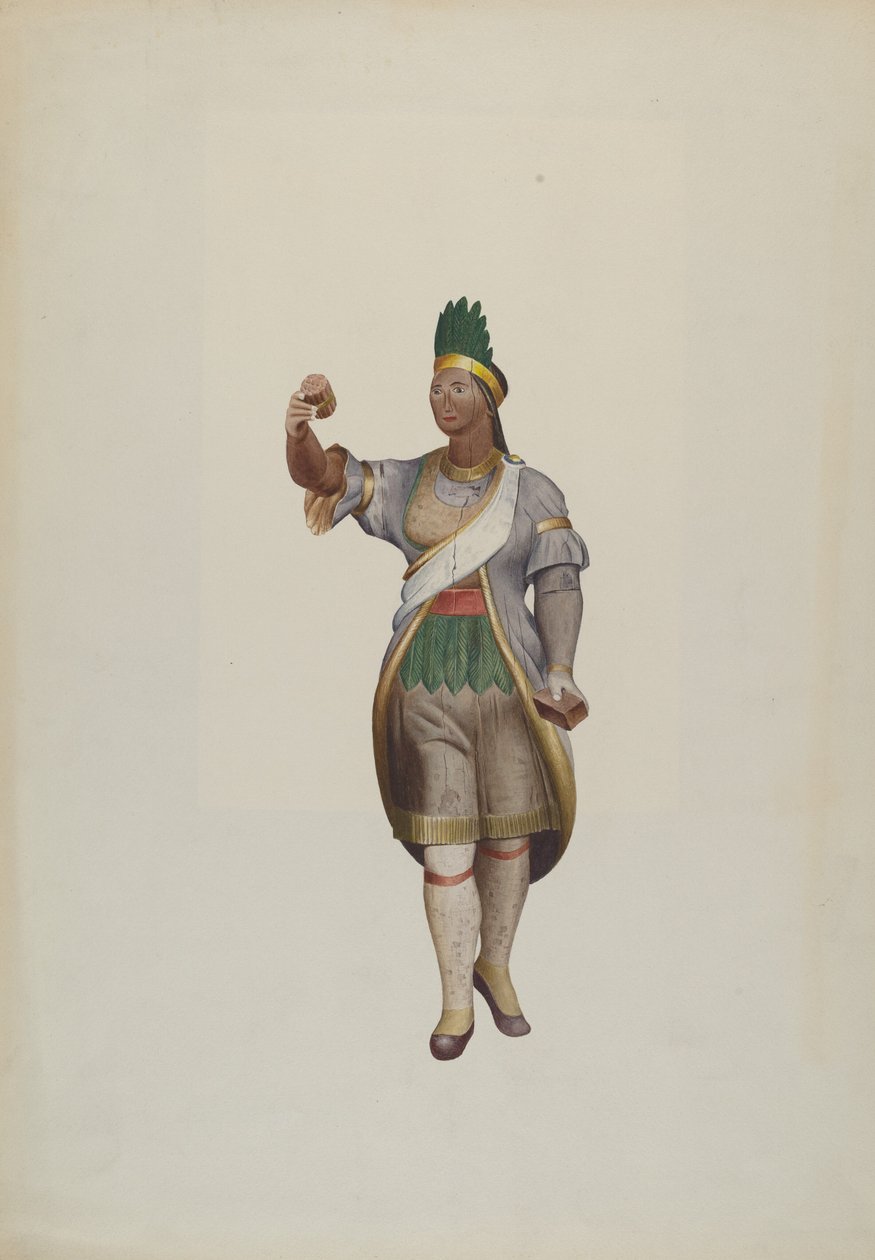 Femme indienne - American 20th Century