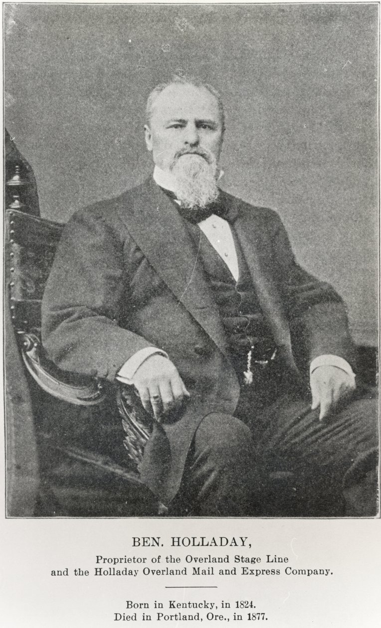 Ben Holladay (1824-77) - American Photographer