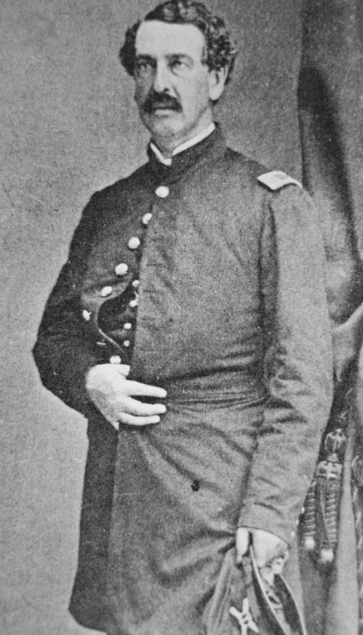 Général Abner Doubleday (photo en noir et blanc) - American Photographer