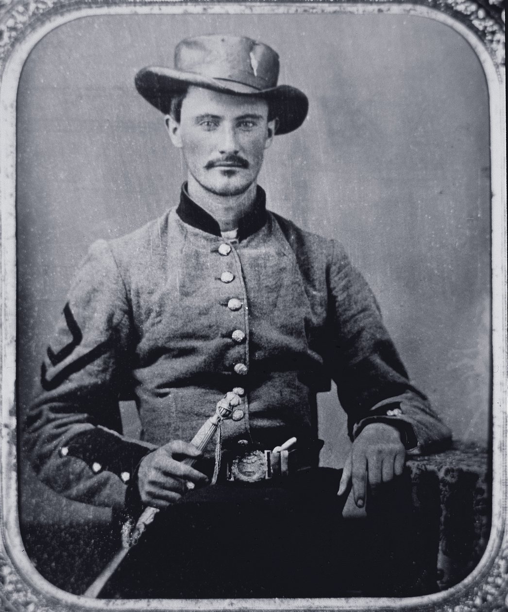 Soldat Marmaduke Marshall, Armée Confédérée (photo n/b) - American Photographer