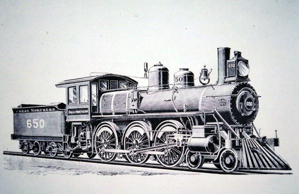 Train standard à dix roues 4-6-0 - American School