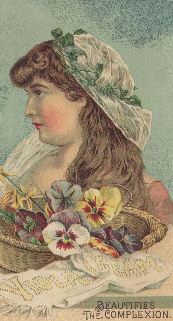 Publicité pour la crème Viola, c.1890 - American School