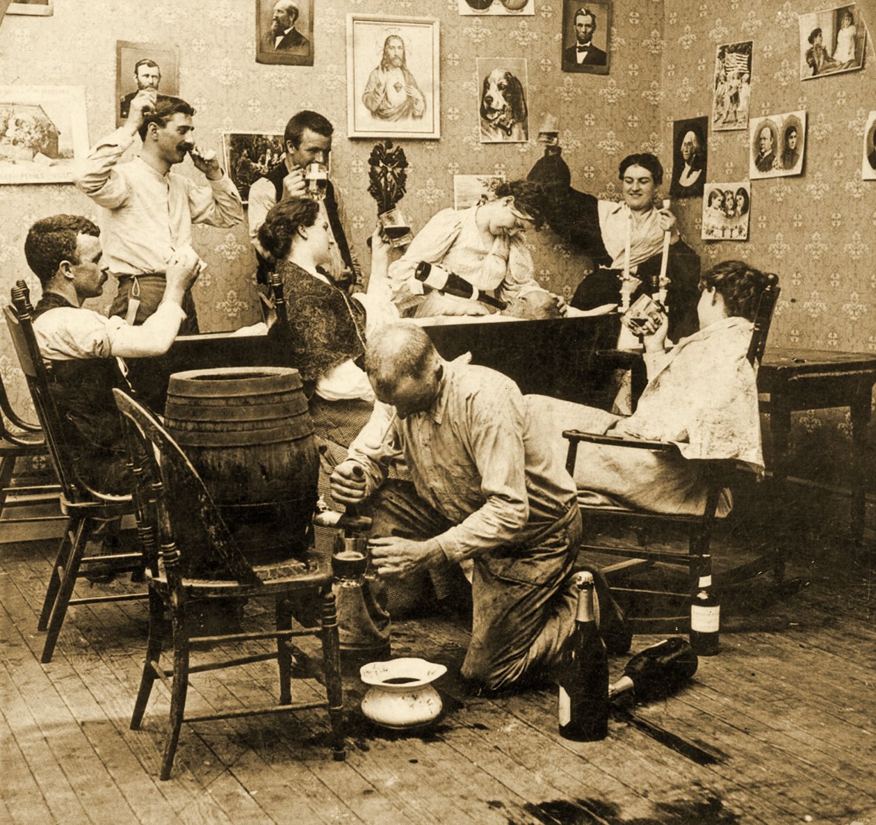 (détail) - American School
