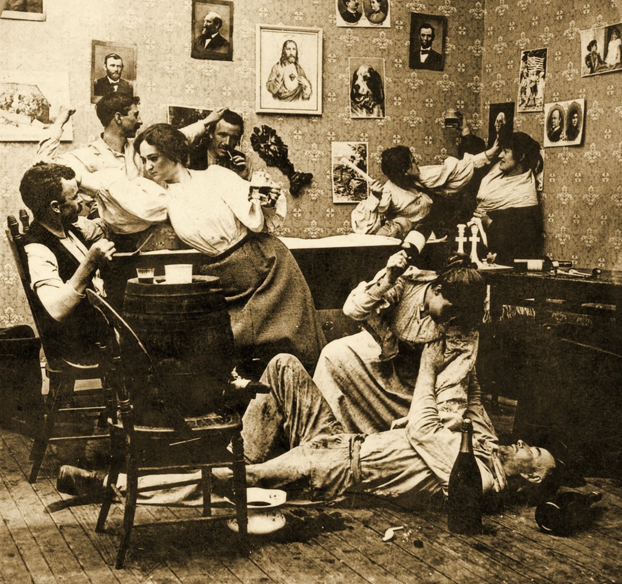 (détail) - American School