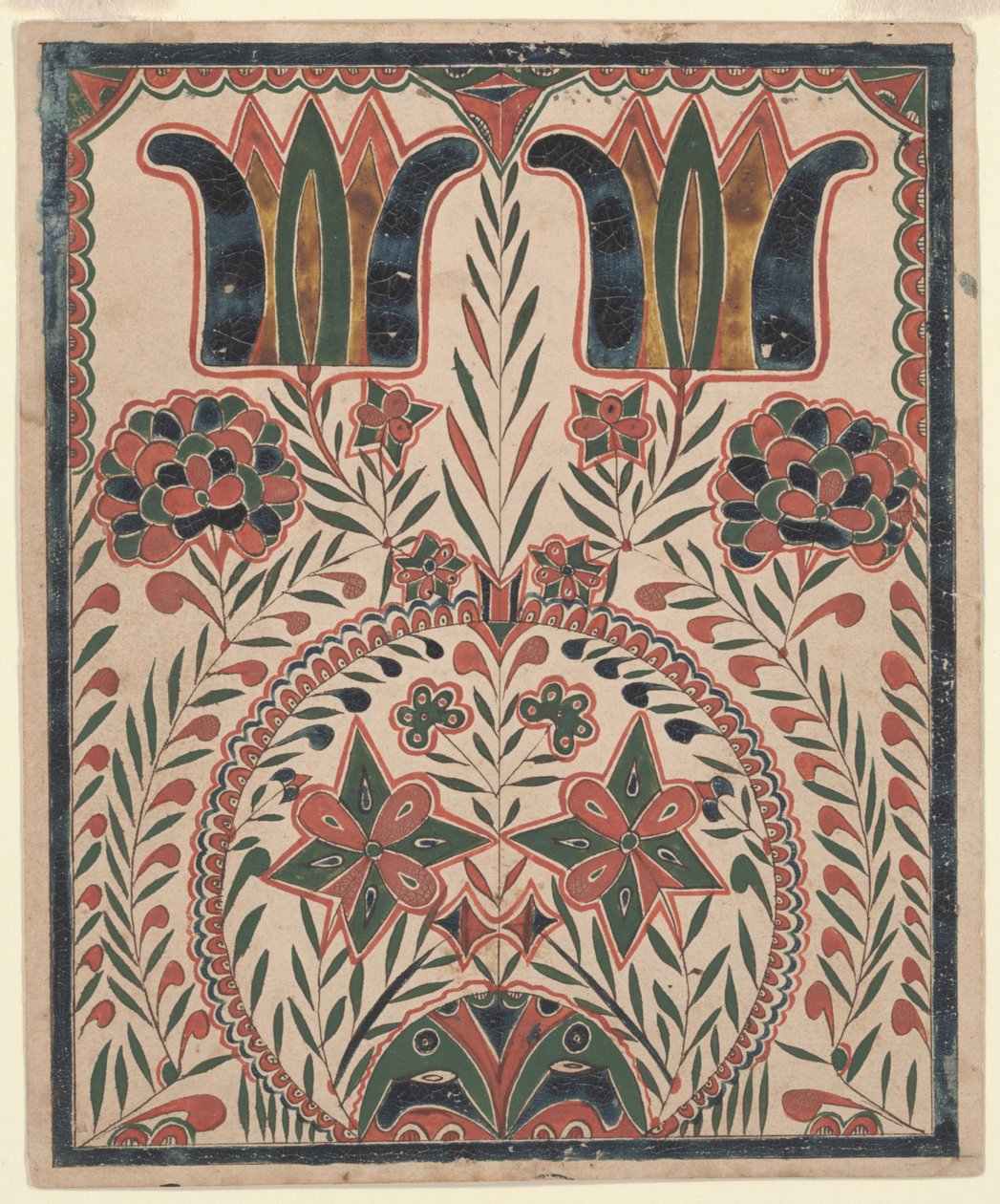Peinture Fraktur - American School