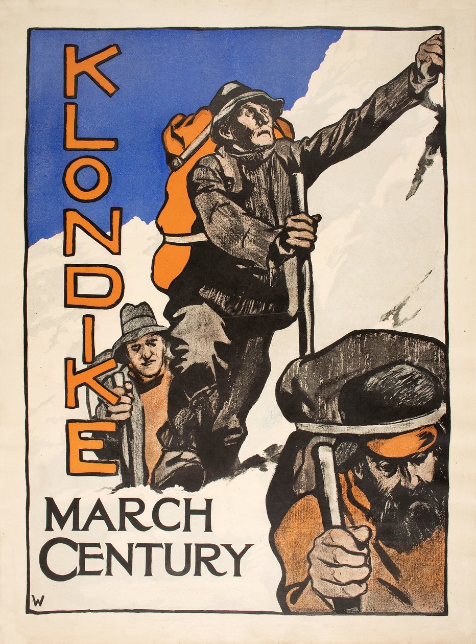 "Klondike" du Century Magazine, mars 1898 - American School