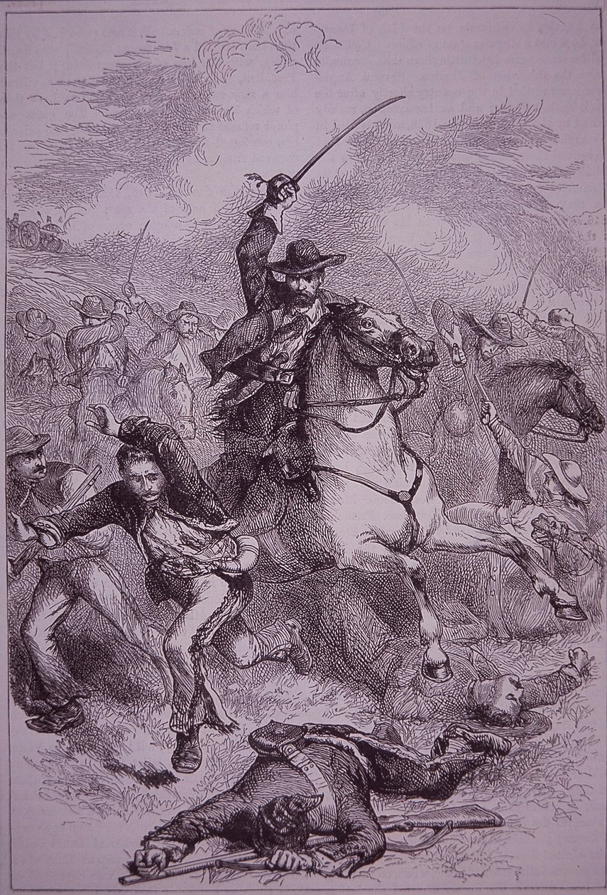 Guerre américano-mexicaine (1846-48), bataille de Buena Vista - American School