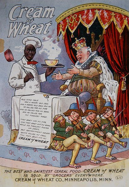 Affiche publicitaire pour les céréales 
