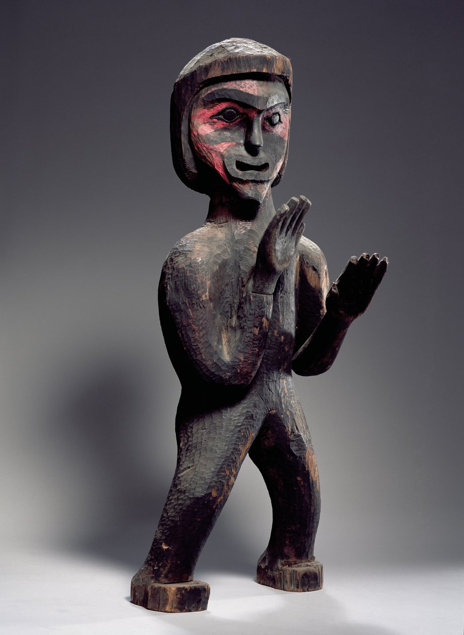 Figure de potlatch - American School