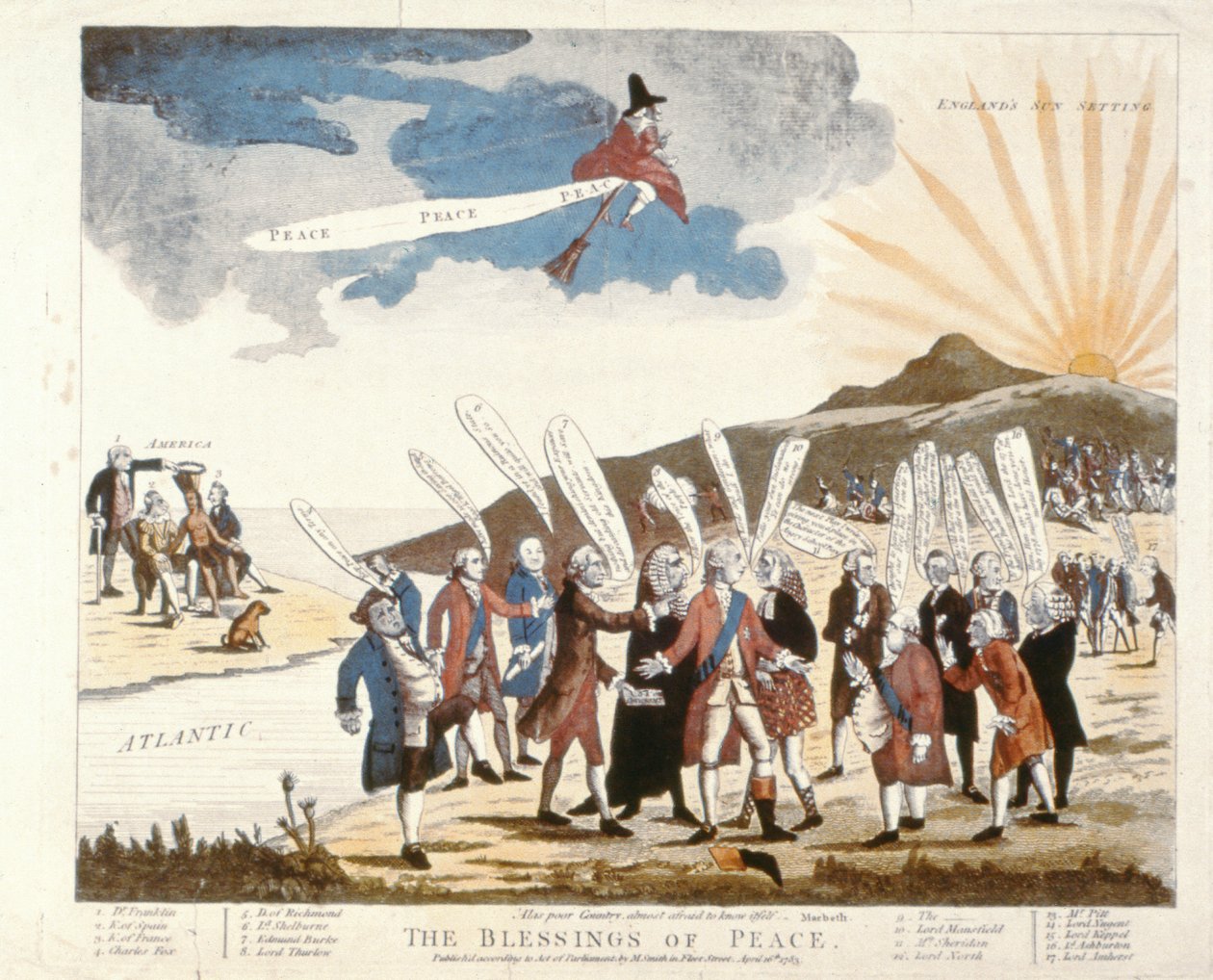 Les bénédictions de la paix - American School