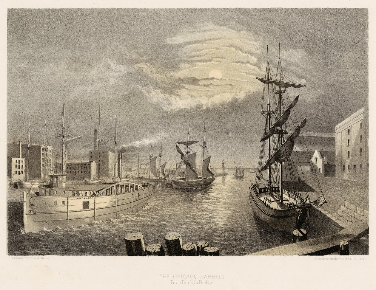Le port de Chicago - American School