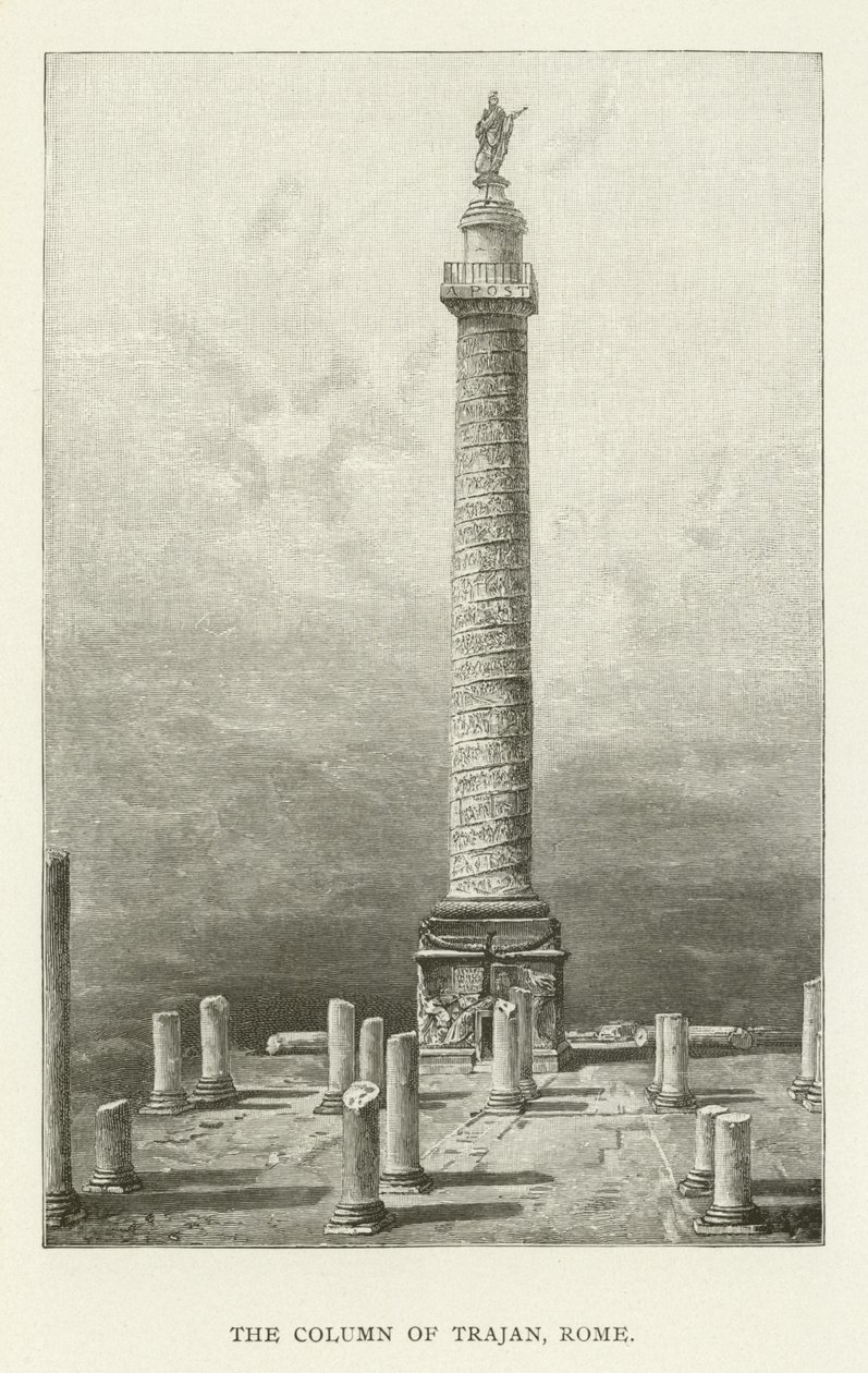 La colonne de Trajan, Rome - American School