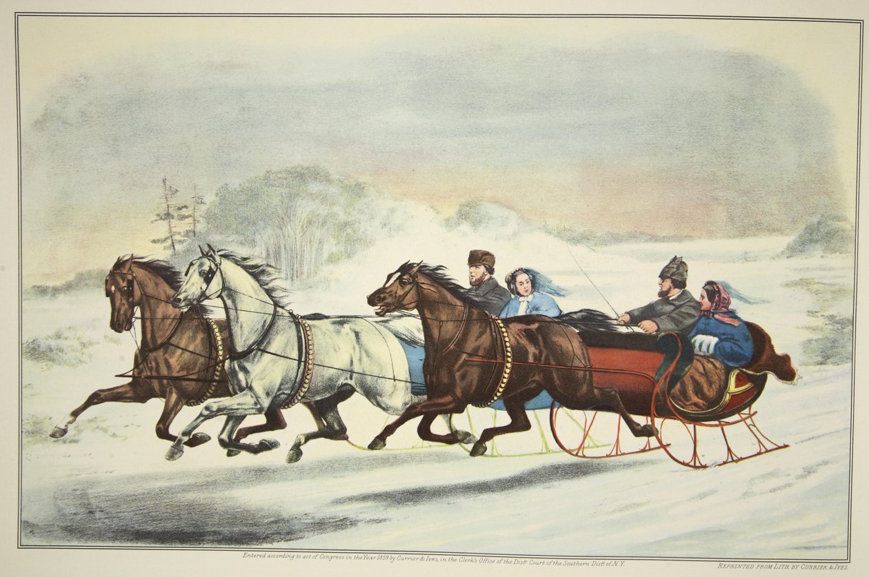 La Course de Traîneaux - American School