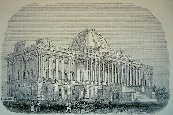 Vue du Capitole, c.1848 - American School