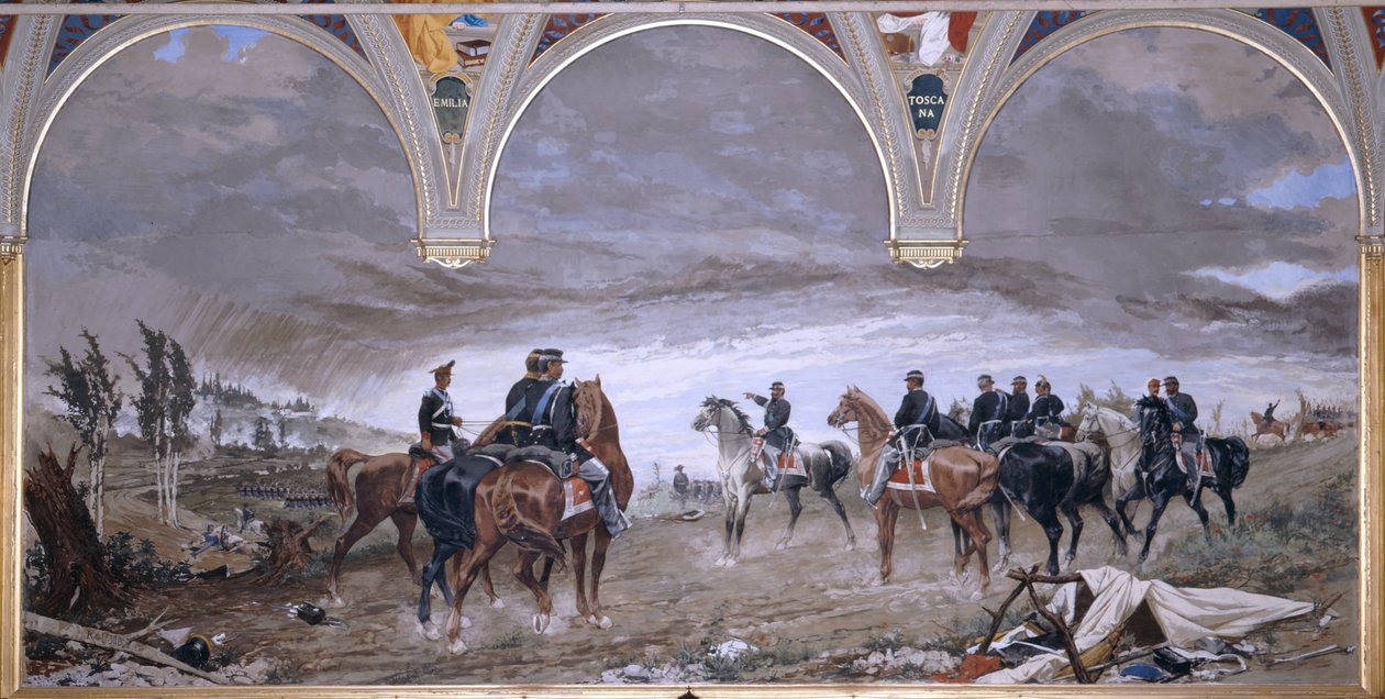 La bataille de Solférino, 1886 - Amos Cassioli