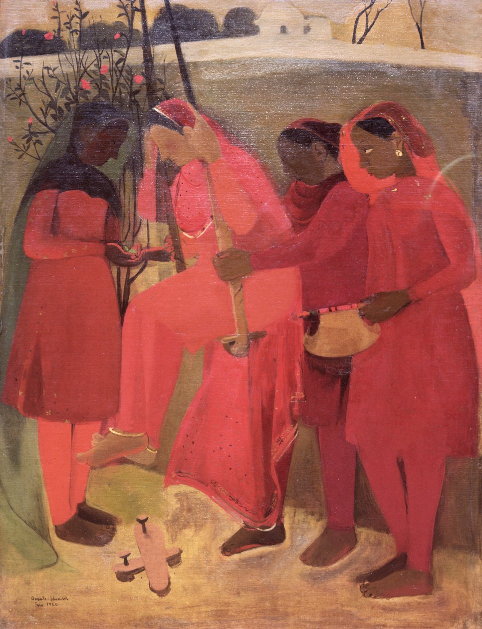 La balançoire, 1940 - Amrita Sher Gill