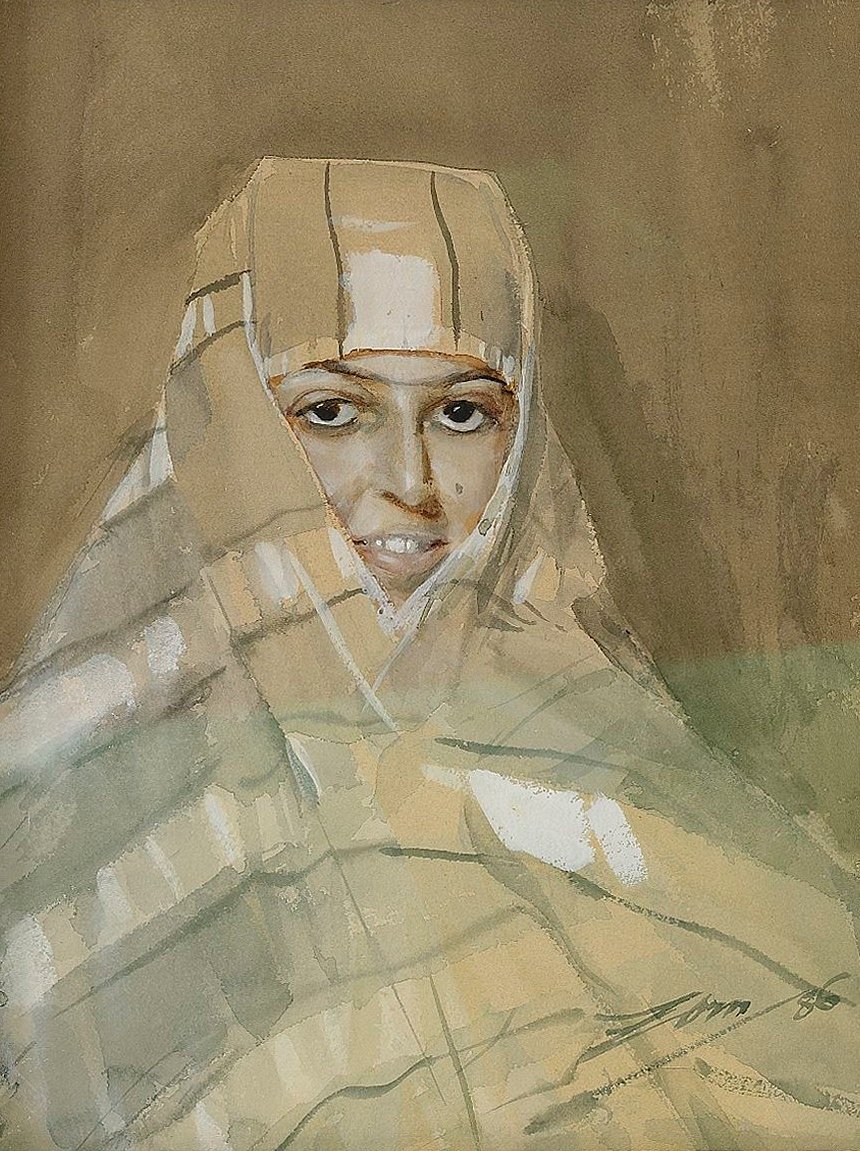 Fille bédouine - Anders Leonard Zorn