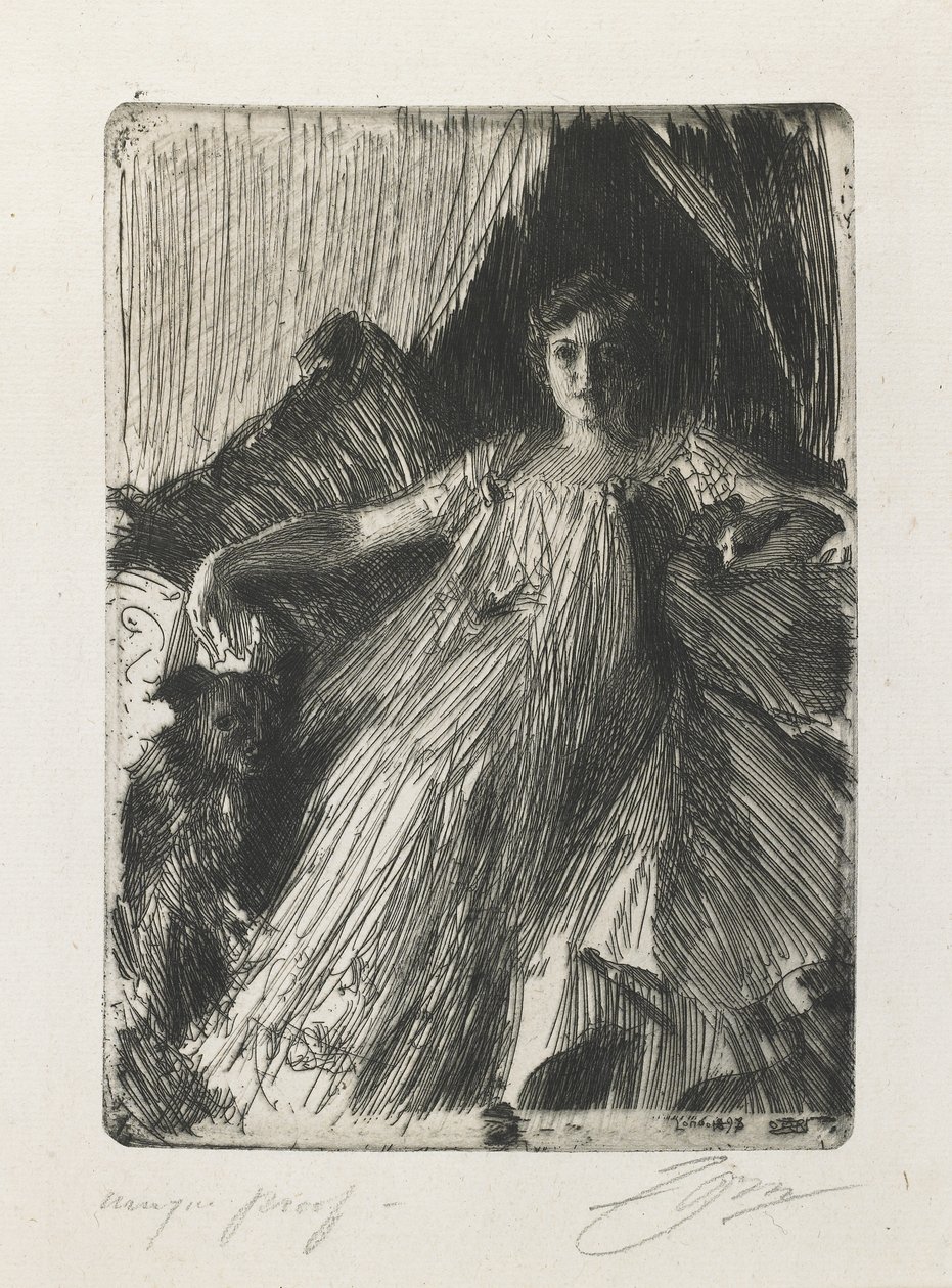 Maud Cassel (Mme Ashley) - Anders Leonard Zorn