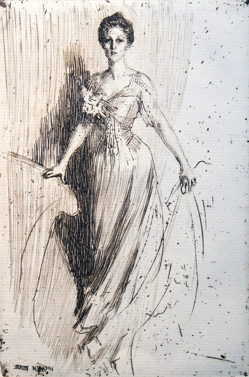 Mademoiselle Lurman - Anders Leonard Zorn