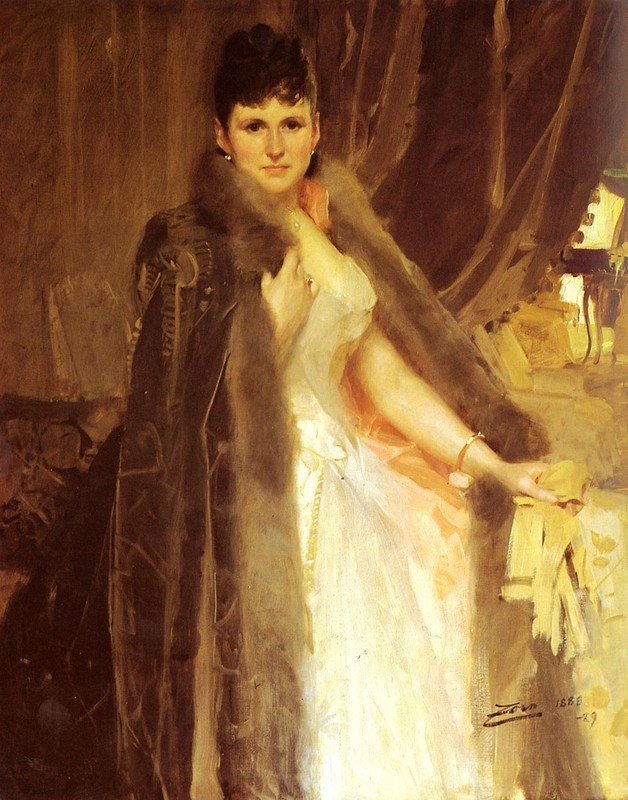 Madame Symons - Anders Leonard Zorn