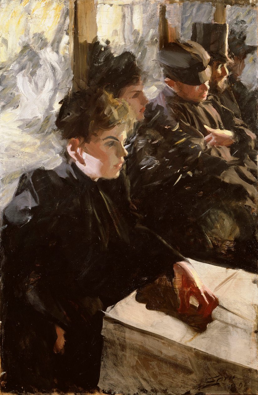 Omnibus I, 1895 - Anders Leonard Zorn