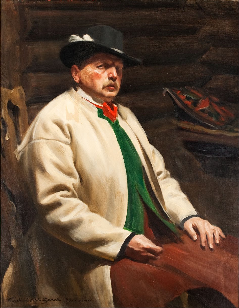 Autoportrait - Anders Leonard Zorn