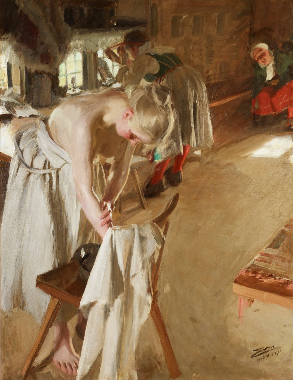 Dimanche matin - Anders Leonard Zorn