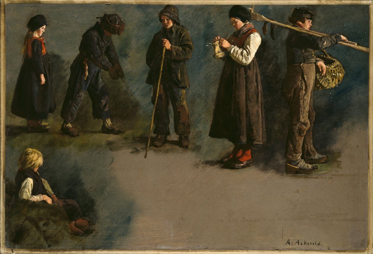 Études de figures - Anders Askevold
