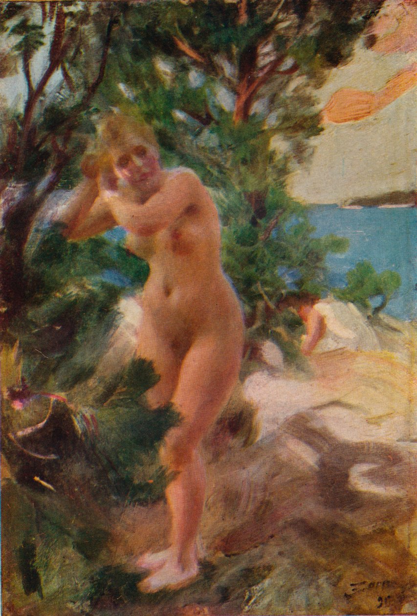 Après le bain, 1895 - Anders Leonard Zorn