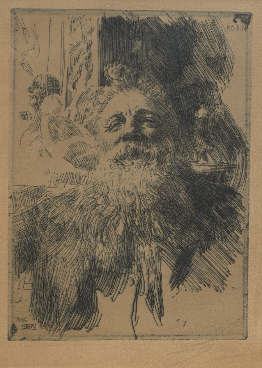 Auguste Rodin - Anders Leonard Zorn