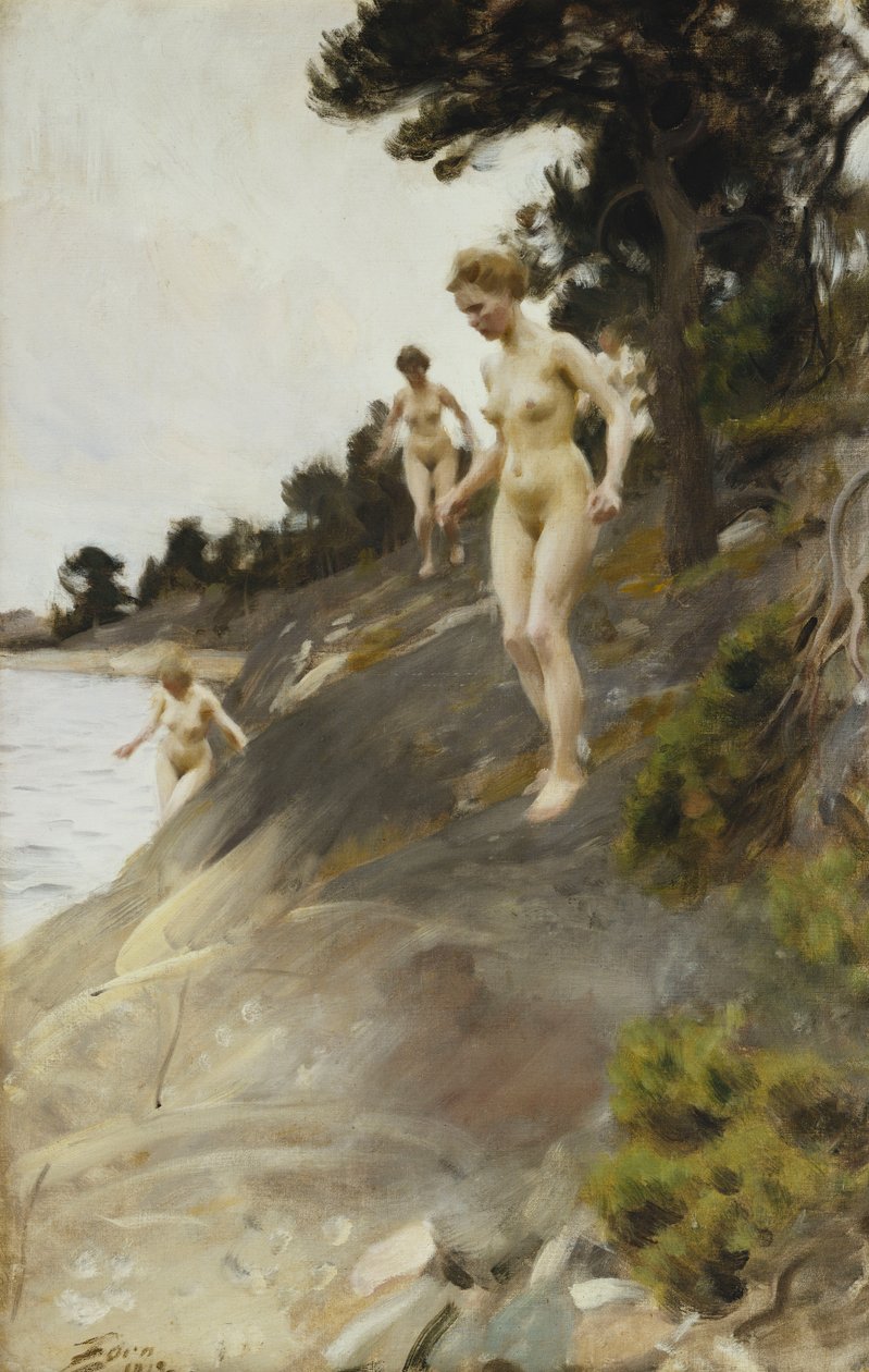 Effrayé - Anders Leonard Zorn