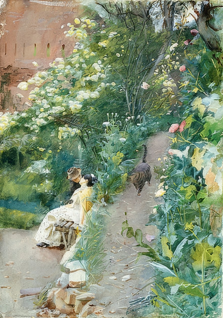 Dans le jardin de l