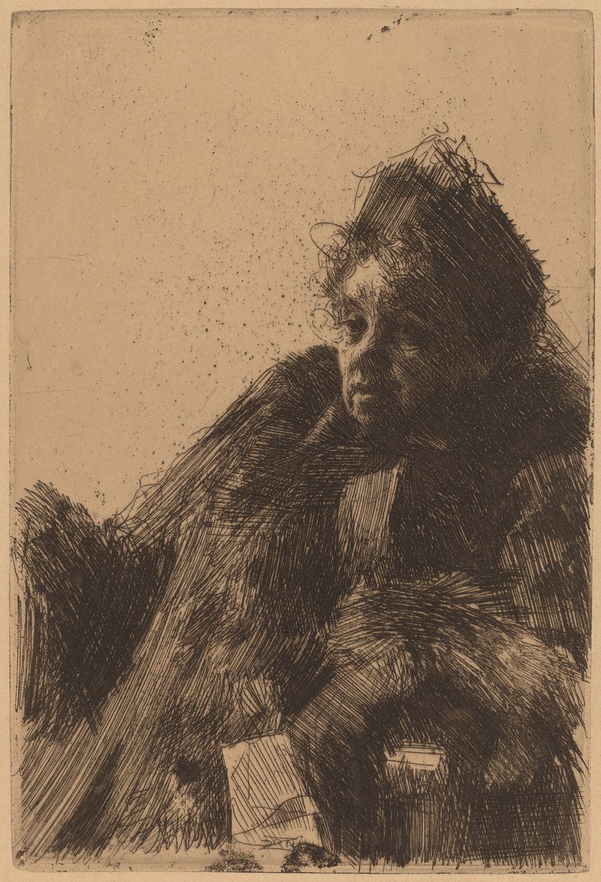 Madame Simon, II - Anders Leonard Zorn