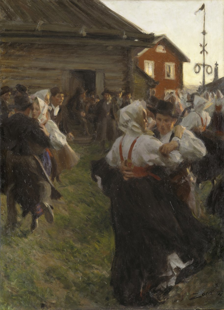 Danse de la Saint-Jean - Anders Leonard Zorn