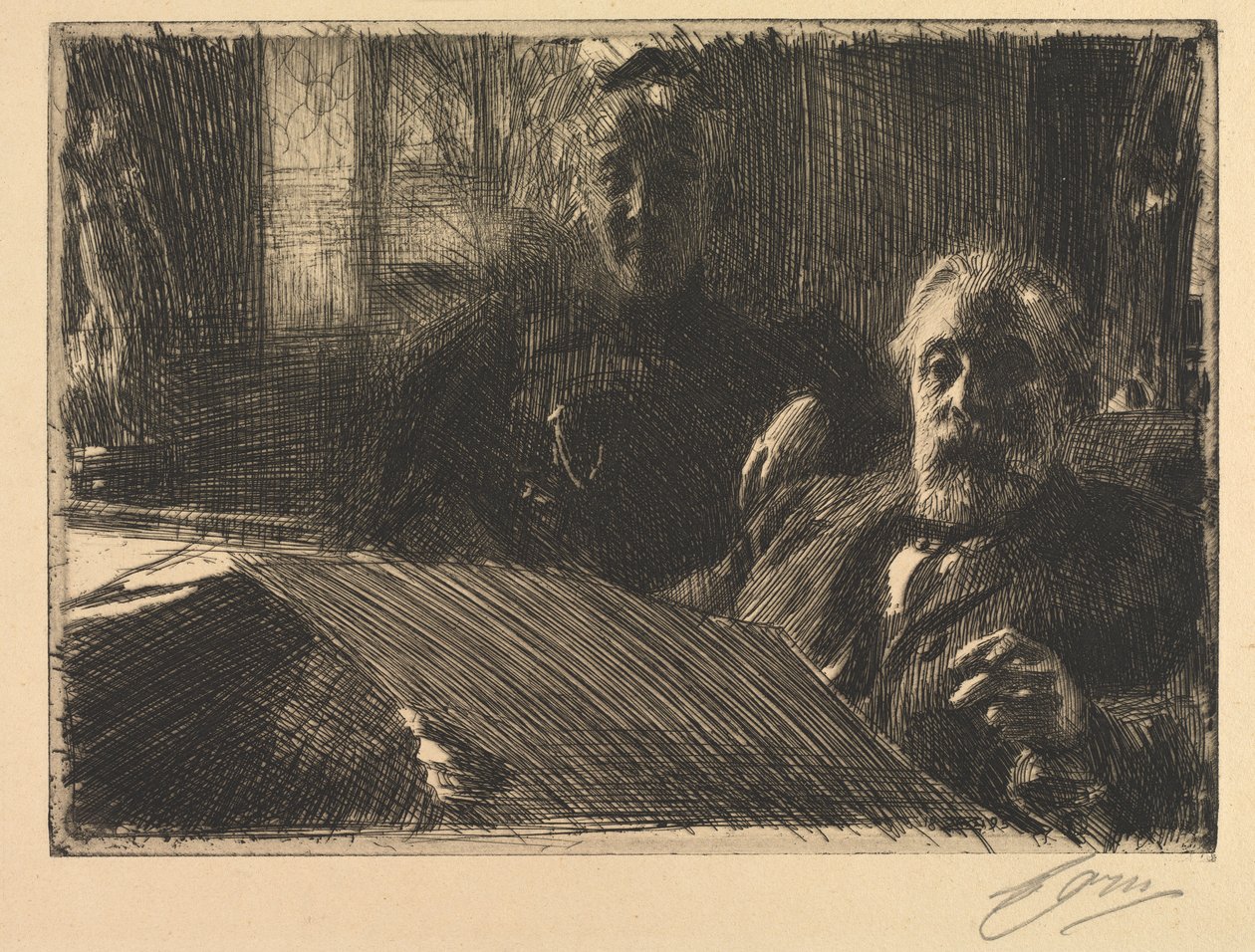 M. et Mme Fürstenberg, 1895 - Anders Leonard Zorn