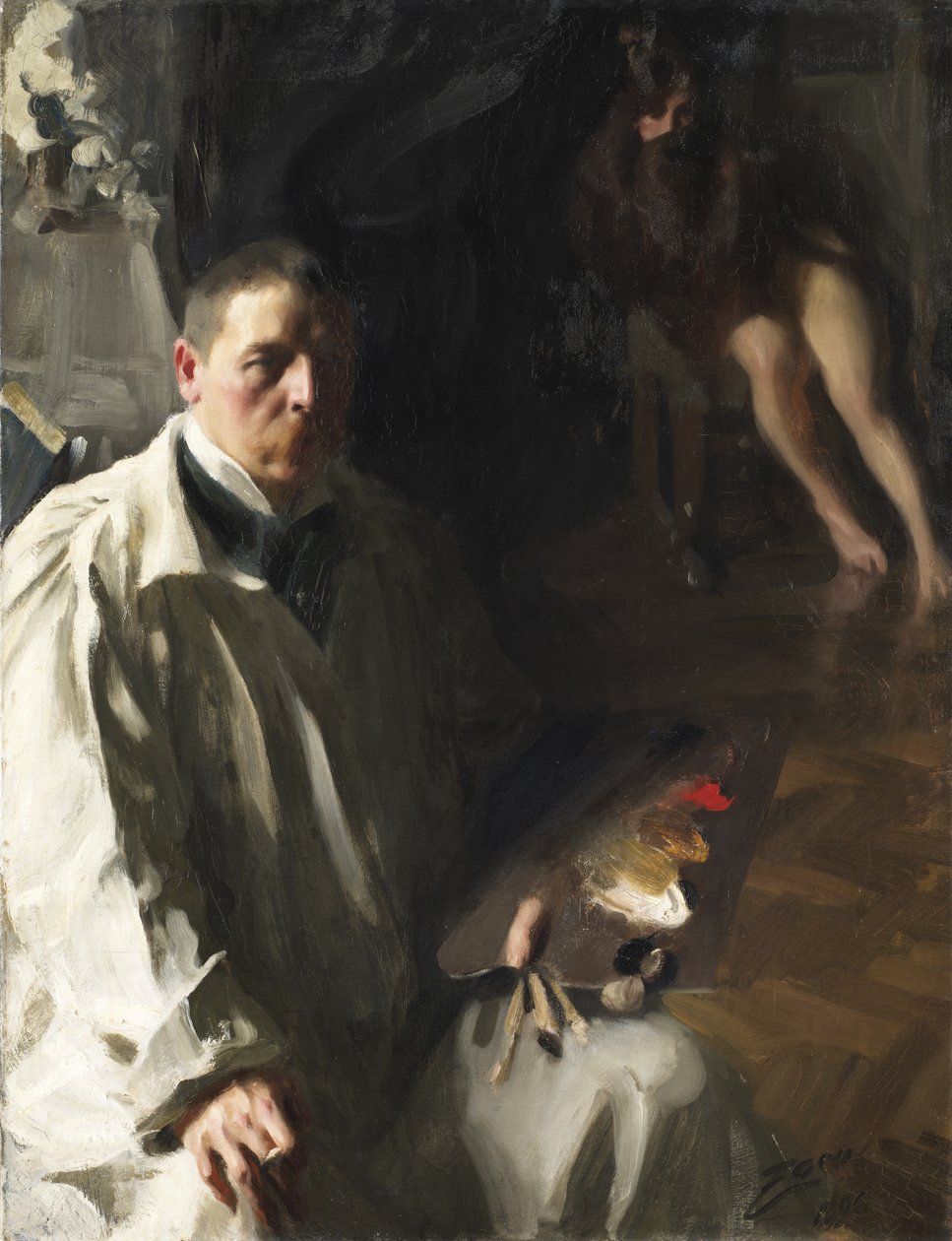 Autoportrait, 1896 - Anders Leonard Zorn