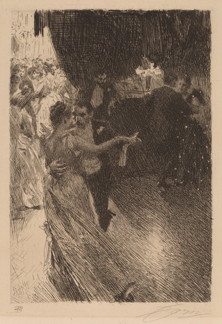 La Valse - Anders Leonard Zorn