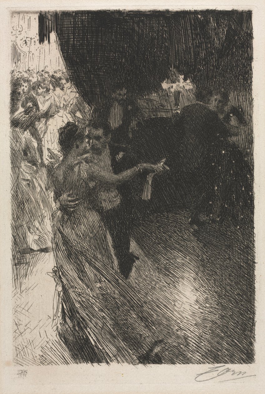 La Valse, 1891 - Anders Leonard Zorn