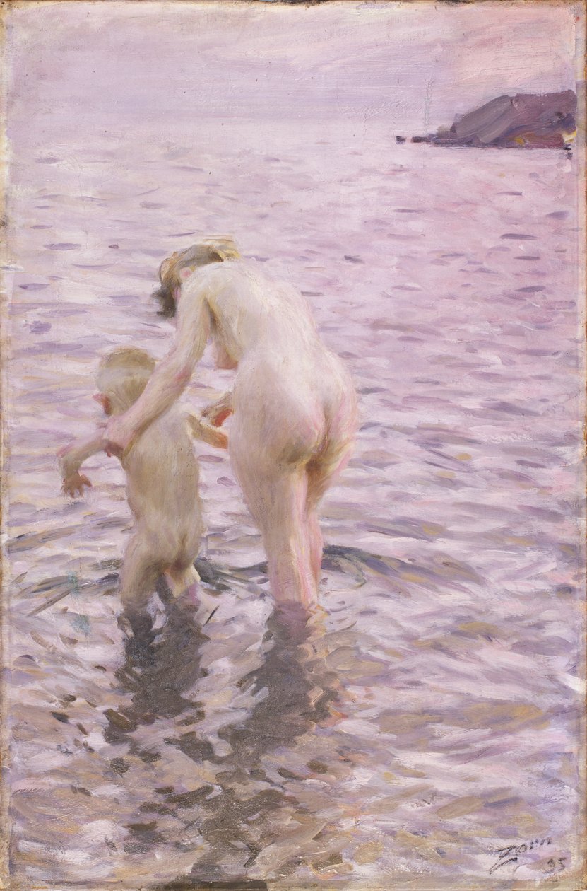Avec Mère - Anders Leonard Zorn