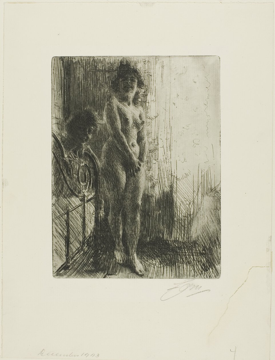 Un coin sombre - Anders Leonard Zorn