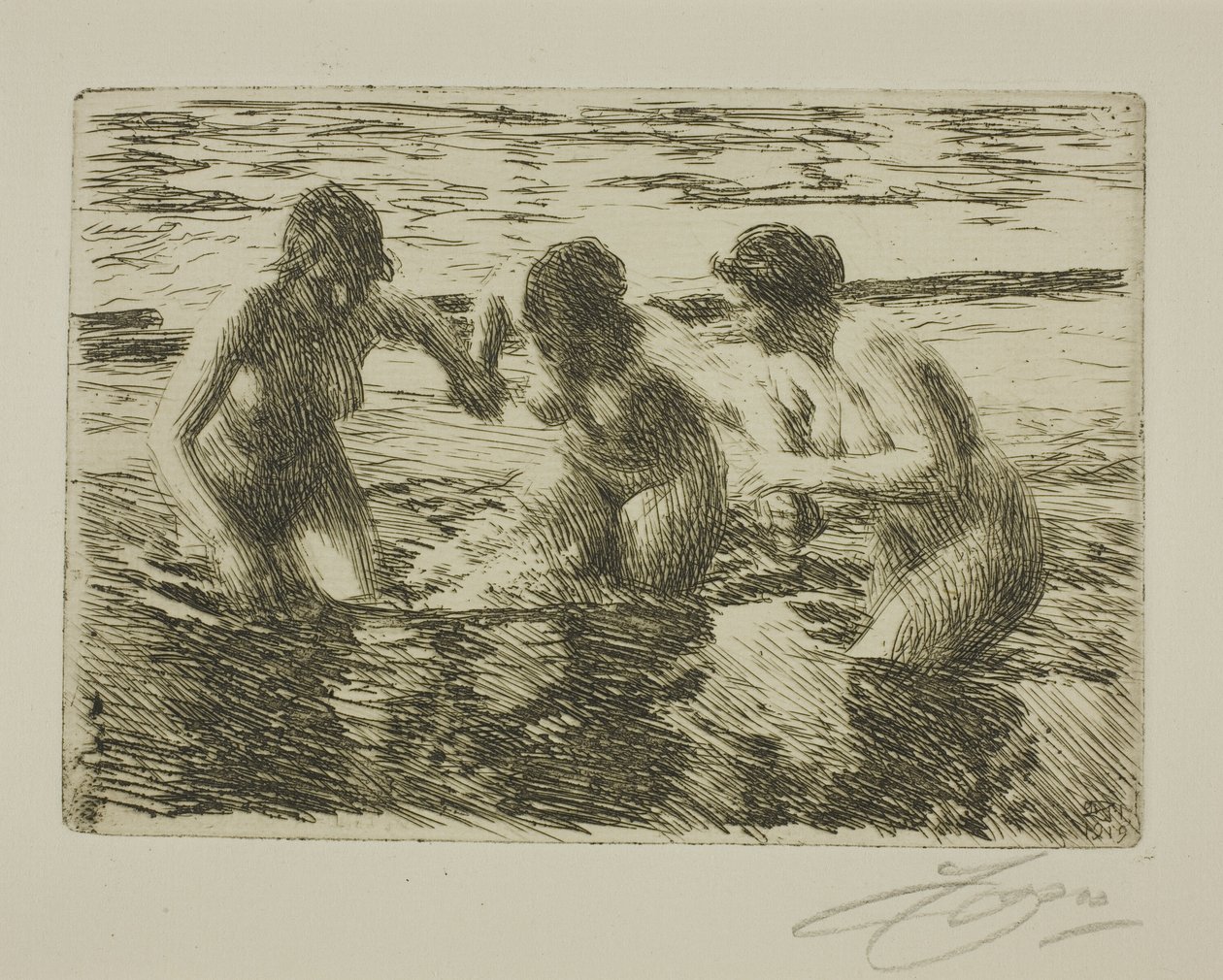 À contre-courant - Anders Leonard Zorn